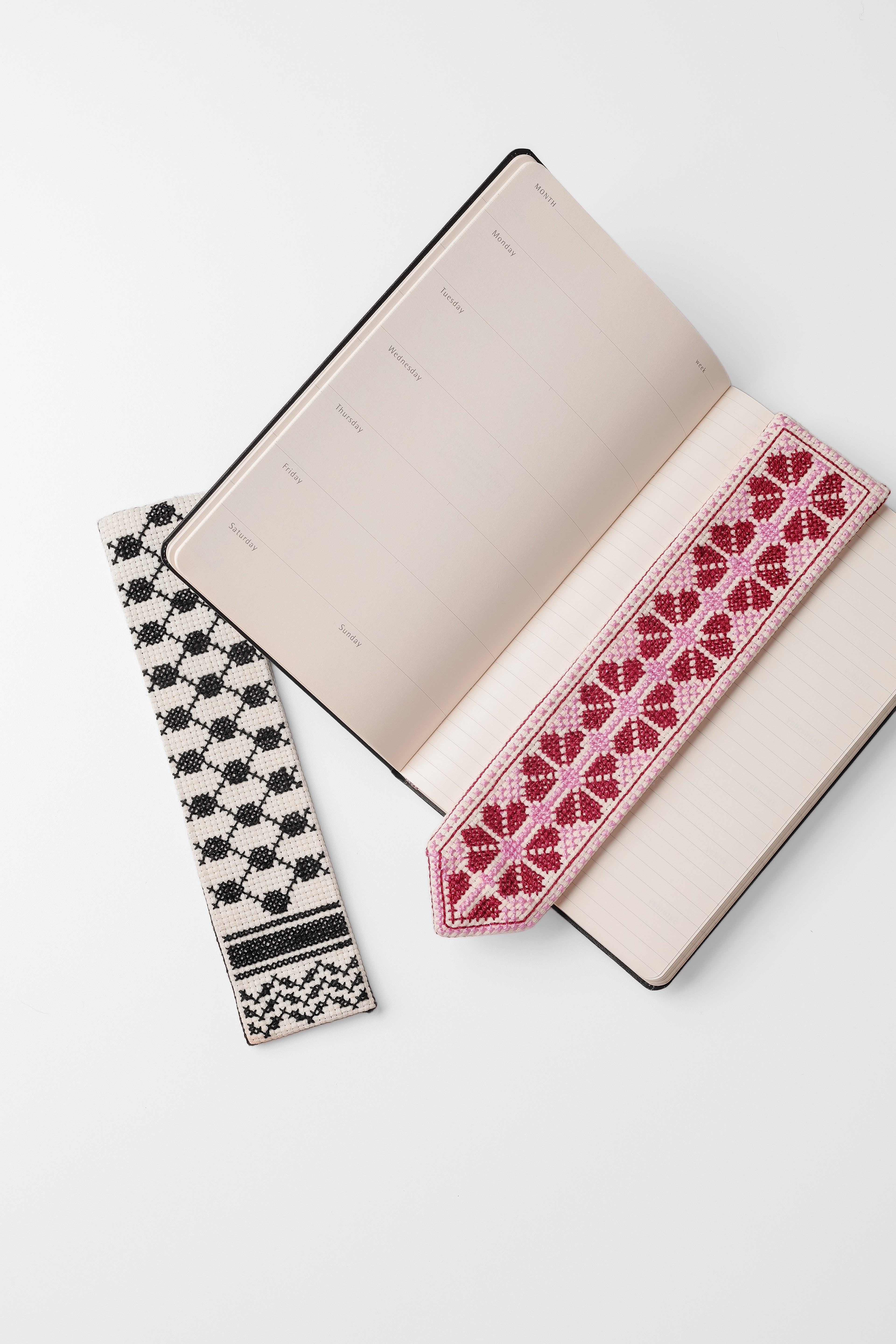 Handmade Palestinian Embroidered Bookmarks
