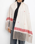 Rectangular Shawl - Handmade Palestinian Embroidery